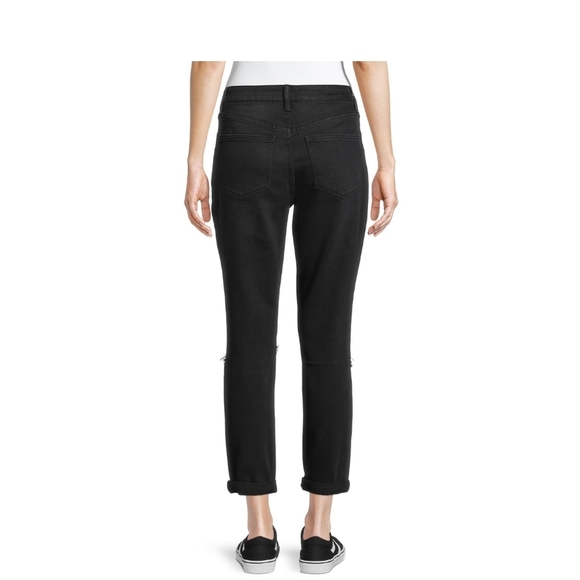 No Boundaries NWT Super High Rise Destructed Mom Jean 868 - Picture 4 of 5